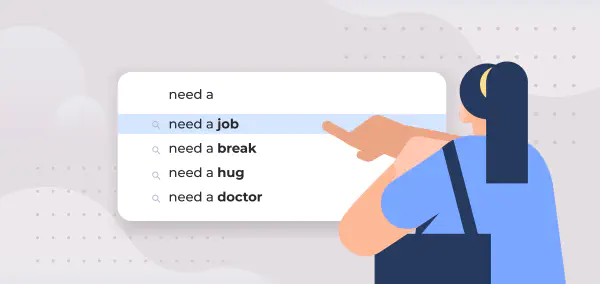 Autocompleted search