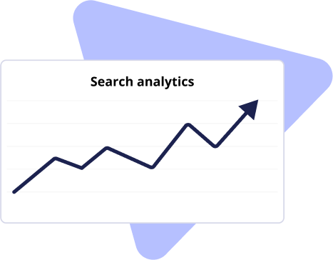 Easy-to-read chart with increasing search results